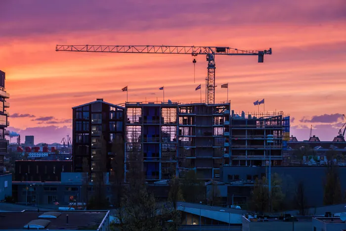 Superlofts Buiksloterham — bouwprojectenfotografie door Isabel Nabuurs